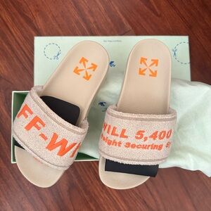 Off white slides